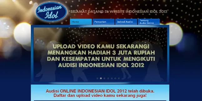 Indonesian Idol 2012 Gelar Online Audition