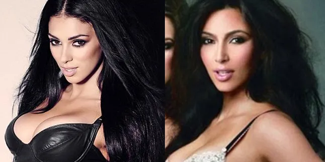 Wah! Kim Kardashian Ternyata Punya Kembaran!