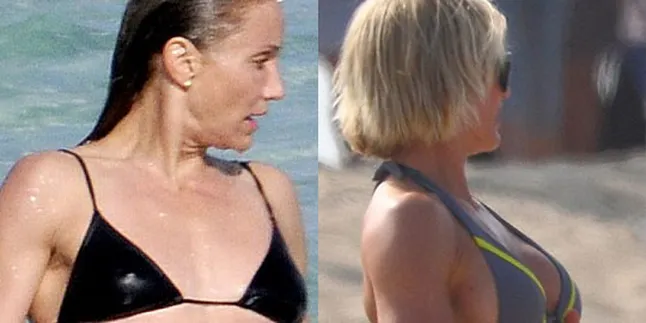 Cameron Diaz Pamer Dada Baru di Hawaii