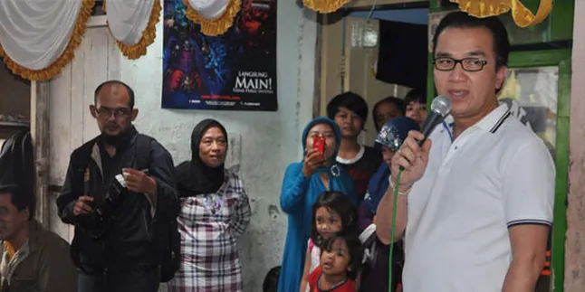 Datangi Kampung Padat, Tantowi Ingat Masa Lalu