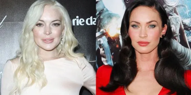 Rebutan Peran, Lindsay Lohan Singkirkan Megan Fox