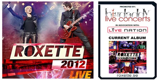 Tiket Konser Roxette Telah Dibuka