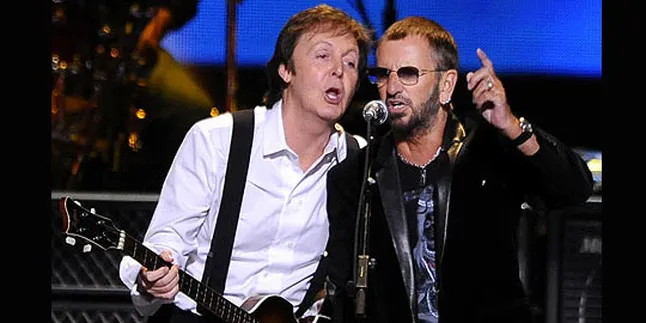 Ringo Starr Bantah Ada Rivalitas Dengan Paul McCartney