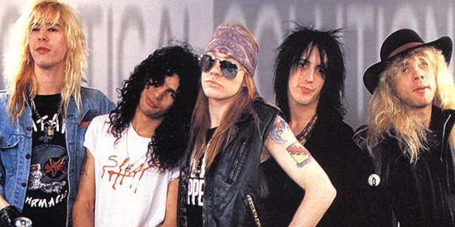Guns N Roses Reuni di Rock N Roll Hall Of Fame