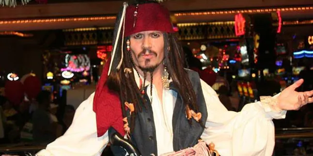 Ada Johnny Depp Palsu di Jakarta!