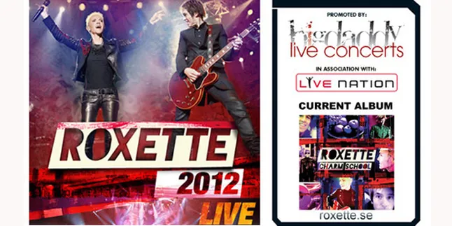 Mau Tiket GRATIS Konser Roxette di Jakarta?