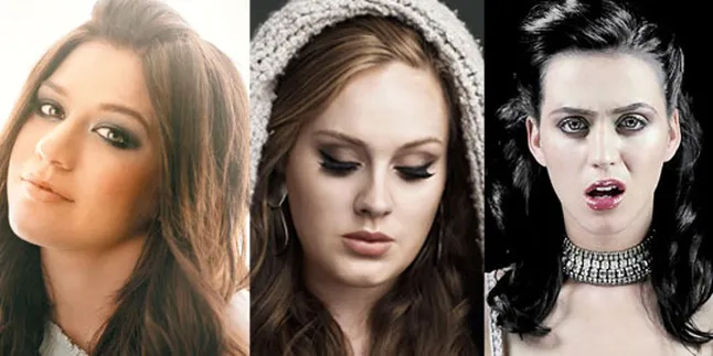 Kelly Clarkson Lewati Adele dan Katy Perry