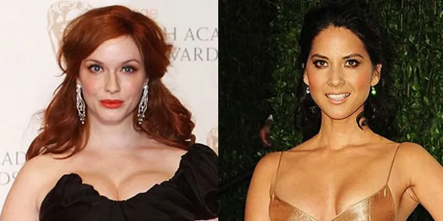 Foto Bugil Christina Hendricks - Olivia Munn Tersebar