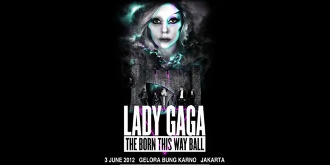 Tiket Konser Lady GaGa Dijual Mulai Sabtu