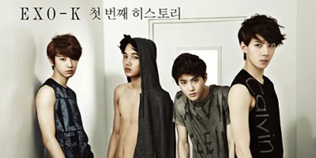 EXO Pose Seksi Untuk High Cut! EXO Pose Seksi Untuk High Cut!