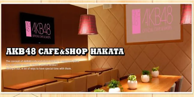 AKB48 Cafe di Hakata Dibuka