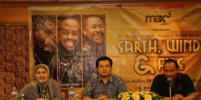 Earth, Wind and Fire Siap Ajak Jakarta Bergoyang