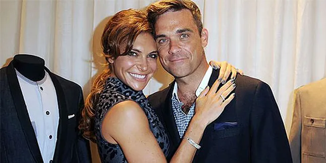 Robbie Williams Sambut Histeris Kehamilan Istrinya