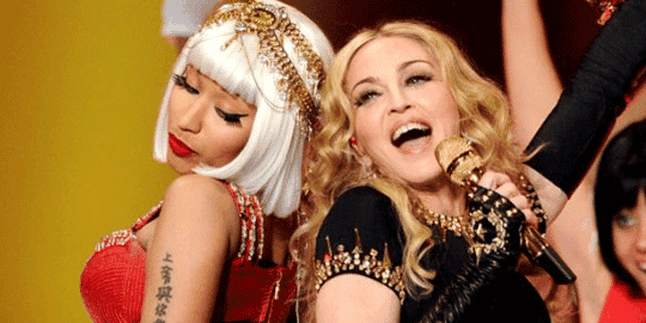 Madonna Inspirasi Nicki Minaj
