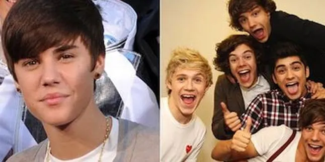 One Direction 'Serbu' Rumah Justin Bieber