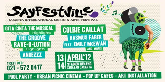 Sayfestville, Nikmati Musik Sambil Piknik