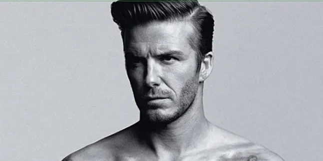 David Beckham Jadi Model Solo Pria Pertama Majalah Elle