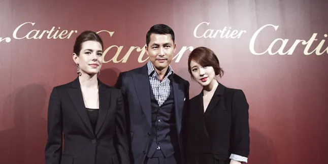 Yoon Eun Hye - Jung Woo Sung Bertemu Puteri Monaco