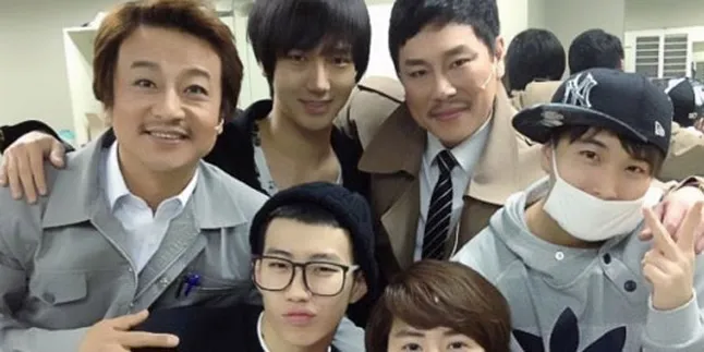 Jay Park, Yesung dan Sungmin Nonton 'Catch Me If You Can' Jay Park, Yesung dan Sungmin Nonton 'Catch Me If You Can'