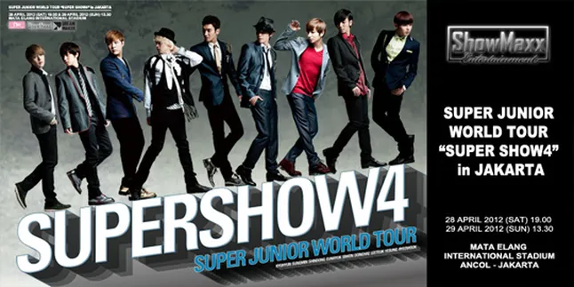 Tiket Super Junior Beli 1 Gratis 1 Lho!