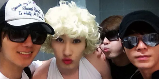 Terpesona Marilyn Monhyuk, Super Junior Jadi 'Super Junuor'