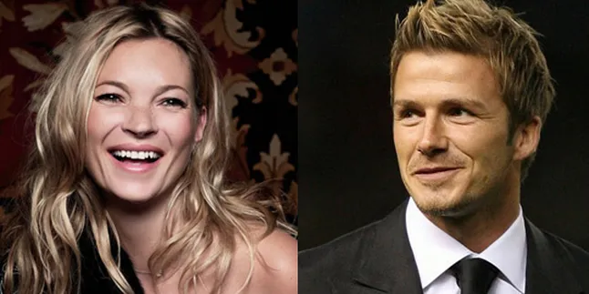 Kate Moss Contek Gaya Vulgar David Beckham!