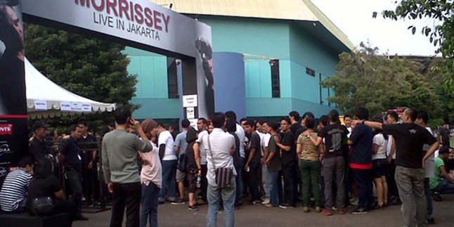 Open Gate Kurang 2 Jam, Penggemar Morrissey Sudah Antri