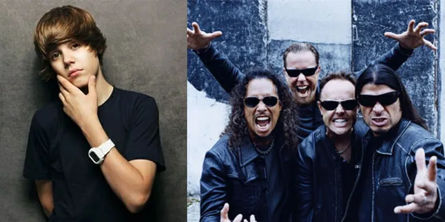 Ternyata Justin Bieber Penggemar Metallica!