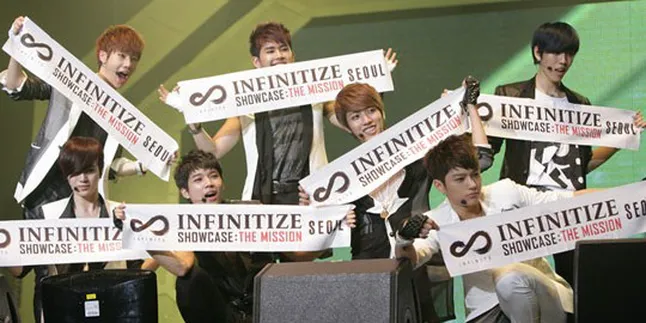 Showcase 5 Kota Sehari, Infinite Datangkan 70 Ribu Fans