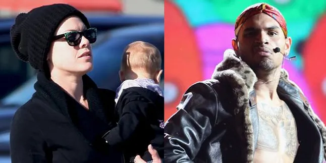 Gara-Gara Lipsync, Pink Hujat Chris Brown Habis-Habisan
