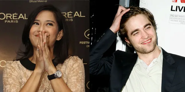 Wah! Dian Sastro Foto Bareng Robert Pattinson!