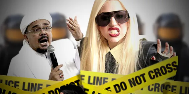 Fans Lady Gaga Gelar Aksi Kekecewaan, FPI Syukuran
