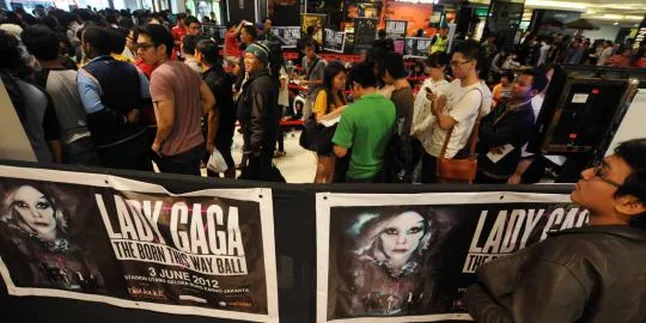 Promotor Lady Gaga Belum Ajukan Izin Pengembalian Tiket