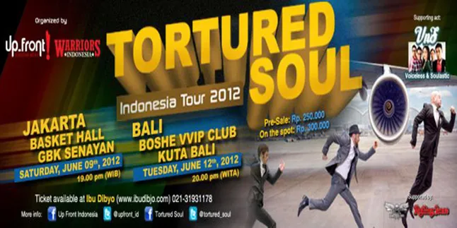 Tortured Soul Janjikan Aksi Istimewa di Konsernya