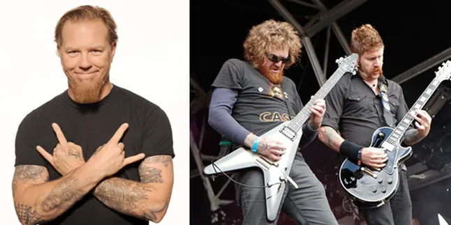 Vokalis Metallica Kepincut Mastodon