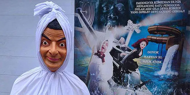 Aktor Mirip Mr Bean Kegerahan Syuting Pakai Kafan Pocong