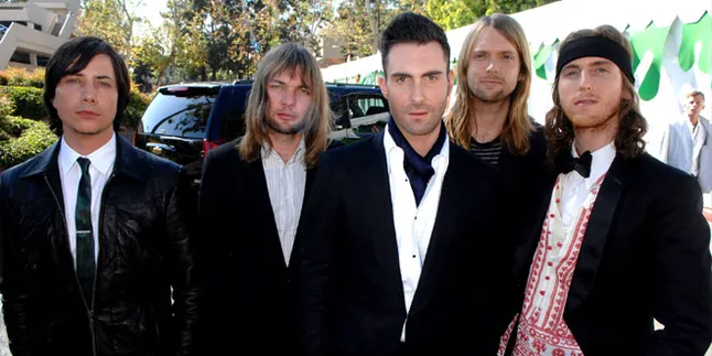 Konser di Jakarta, Maroon 5 Penuh Semangat Sapa Fans Indonesia