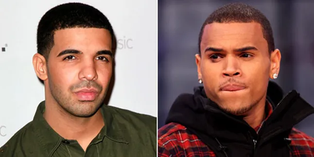 Rp 9,5 M Untuk Drake - Chris Brown Jika Mau Berkelahi Lagi