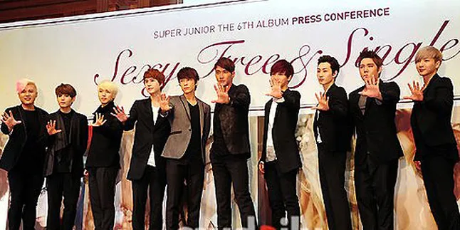 Video Comeback Super Junior Disiarkan di Seluruh Seoul