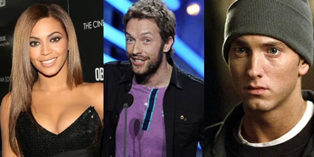 Beyonce, Coldplay dan Eminem Rilis Album Bersama