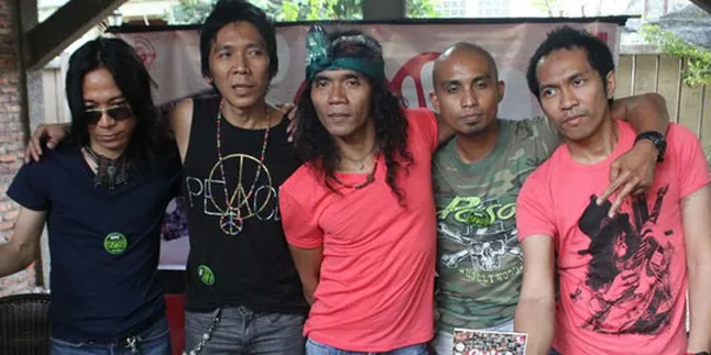 Slank Rekaman Album 'I SLANK U' di Alam Terbuka