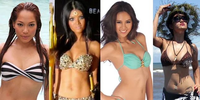Parade Bikini Selebriti Indonesia