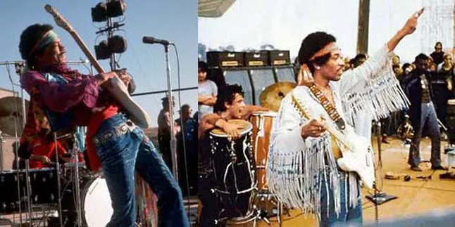 Jimi Hendrix Peringkat Pertama Gitaris Terbaik