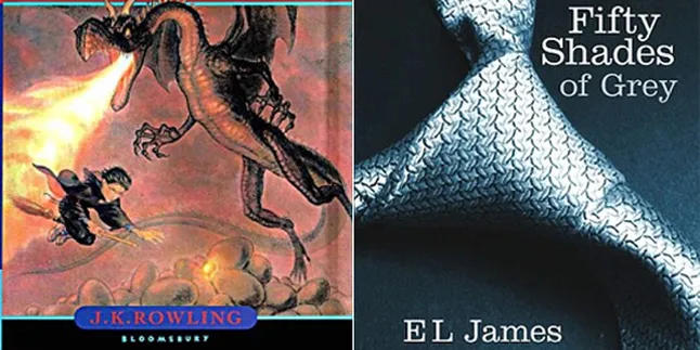 'Fifty Shades of Grey' Tumbangkan 'Harry Potter' di Dunia Maya