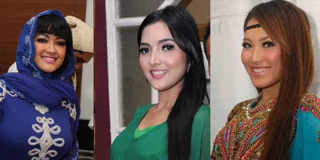 Jalani Ramadan, Selebritis Ini Tampil Cantik Dengan Gamis Jalani Ramadan, Selebritis Ini Tampil Cantik Dengan Gamis