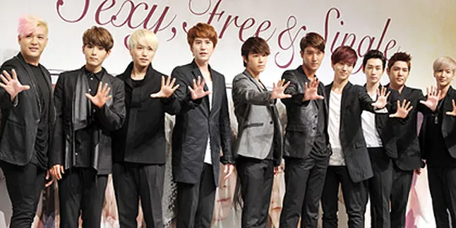 Super Junior Artis K-Pop Pertama Raih 200 Ribu Kopi Album Tahun 2012
