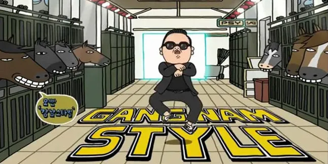PSY Gelar Konser Dadakan 'Gangnam Style' di Gangnam
