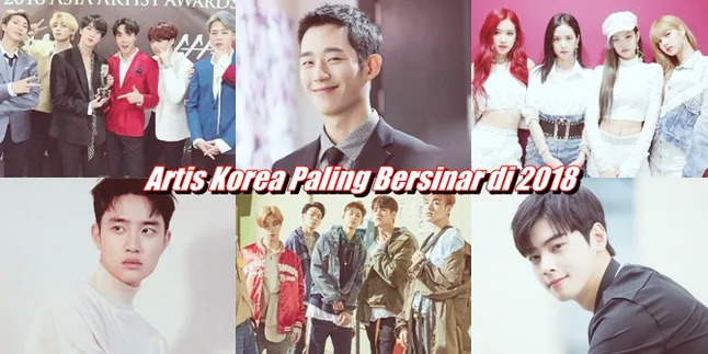 10 Bintang Korea Paling Bersinar di 2018 Versi KapanLagi.com