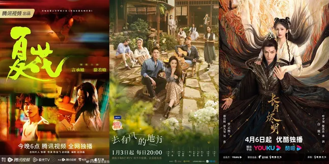 10 Drama China Terpopuler 2023 dengan Rating Tinggi, Ada Genre Wuxia - Romance Bikin Bucin