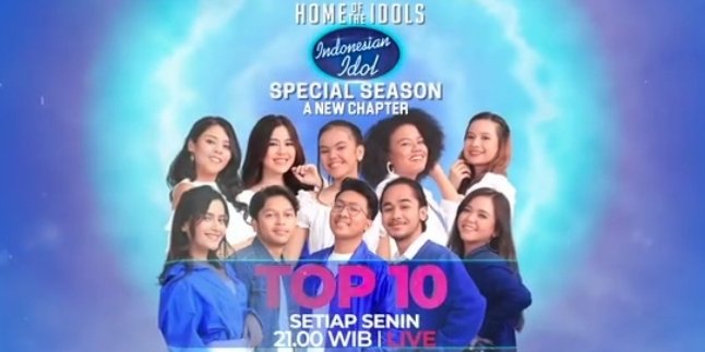 10 Finalists of Indonesian Idol Special Season Will Face Tough Challenges in Spectacular Show 5